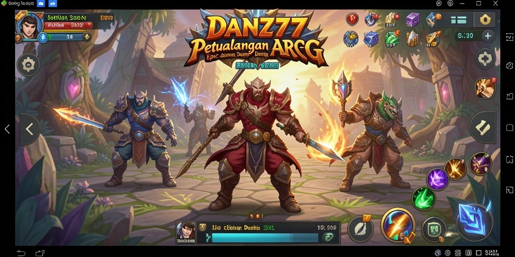 Gameplay menakjubkan di dunia ARPG yang penuh petualangan.