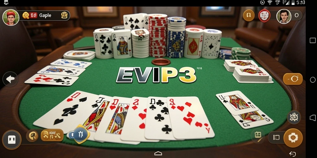 Tampilan gameplay seru dari EVIP3 dengan teman-teman.
