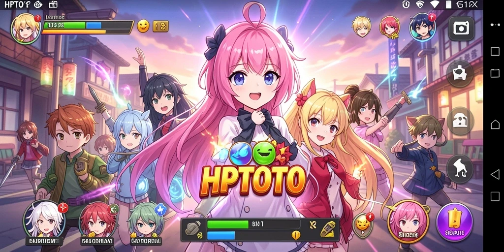 Tampilan gameplay HPTOTO yang menarik dan penuh aksi.