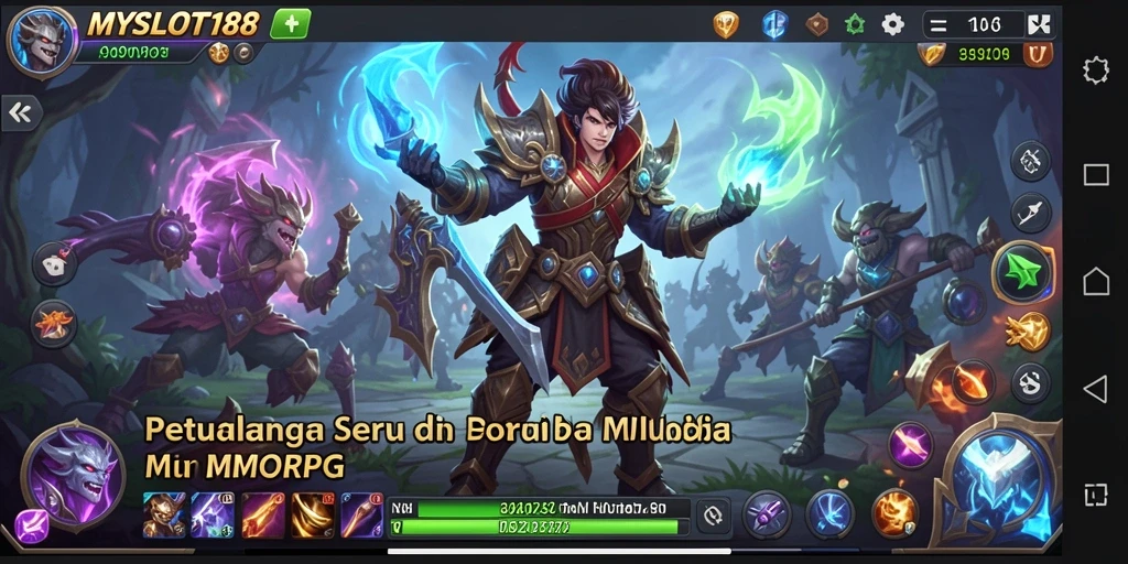 Tangkapan layar menunjukkan aksi seru dalam permainan MYSLOT188 yang menggugah semangat.