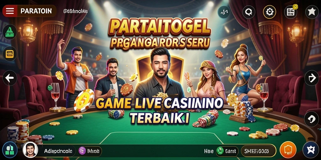 Tampilan bermain langsung di PARTAITOGEL dengan dealer profesional.