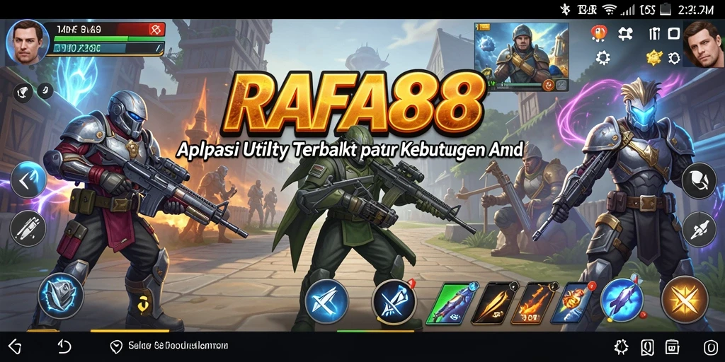 Tampilan antarmuka aplikasi RAFA88 yang ramah pengguna.